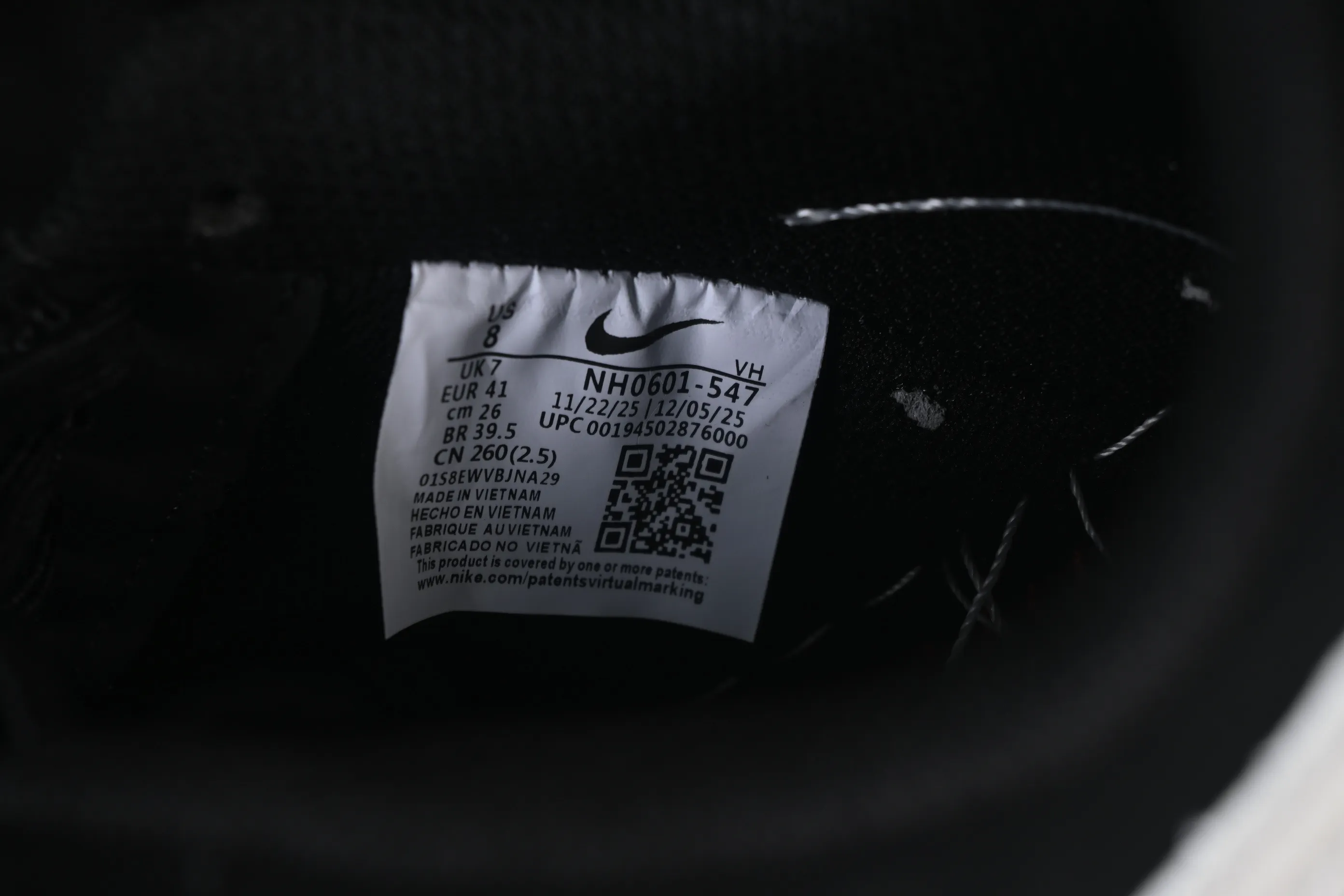 All Categories Nk Air Force 1 Air Force Series Nk Air Force 1 Low Air Force Low Nike Air Force 1'07 Low Black Suede Warrior Air Force One Low Casual Shoes NH0601-547